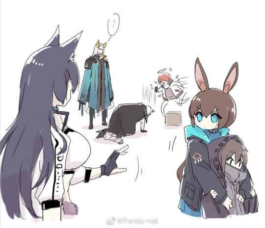 明日方舟女博士系列画师neji太太 - 最右