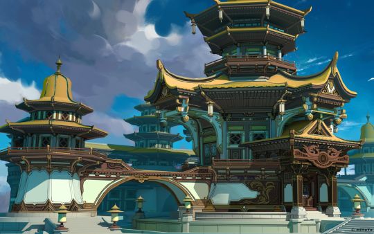 原神璃月概念图你猜猜这几张图是那几个地方