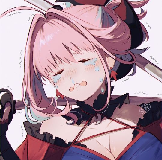 臭子们这是什么动漫吗粉毛表情太搞笑了