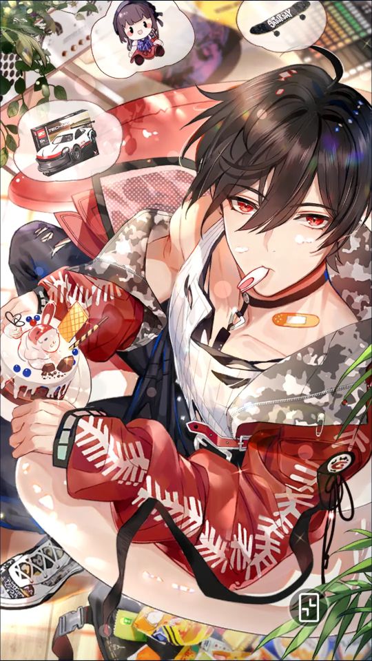 不过校园中的艾因是个宅宅,还爱吃甜食,这腹肌着实令人难以置信艾因