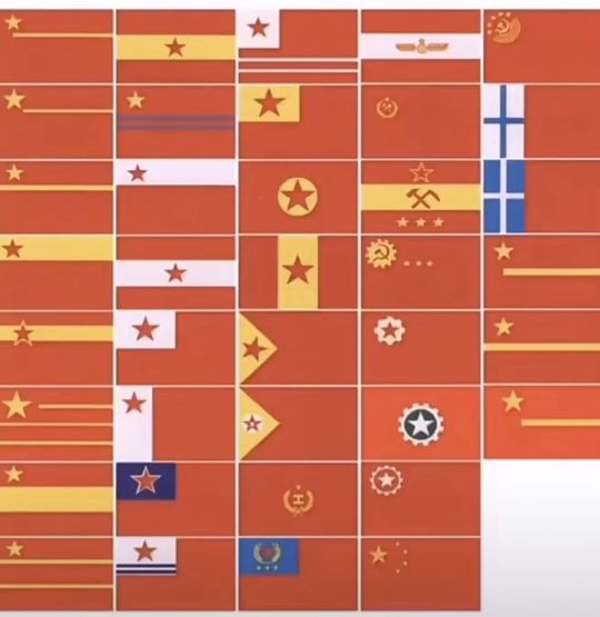 当年国旗草稿特别多最后选择了五星红旗